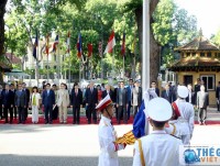 lanh dao bo ngoai giao gap mat can bo lao thanh