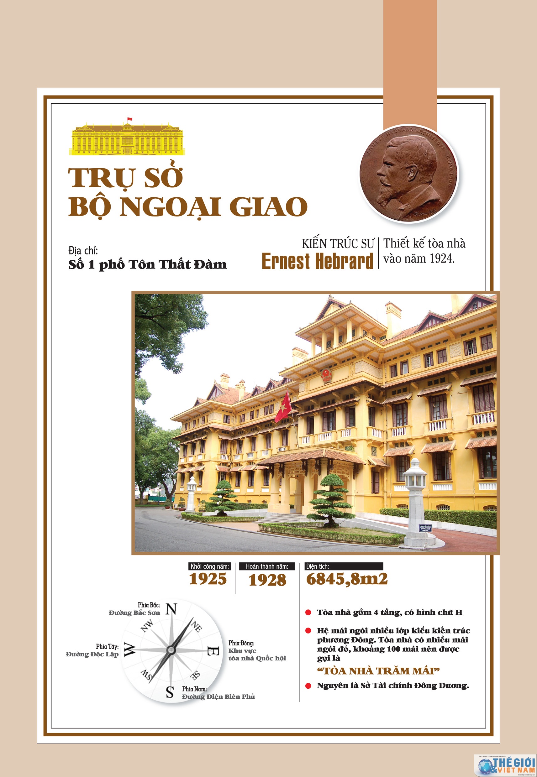 chieu nay trao bang xep hang tru so bo ngoai giao