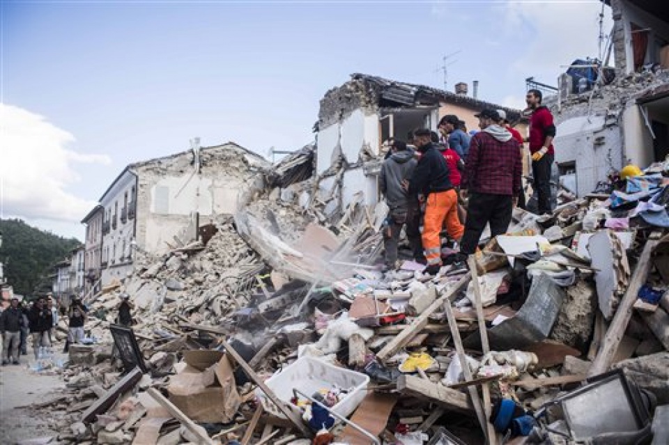 chua co thong tin ve nguoi viet gap nan trong tran dong dat o italia