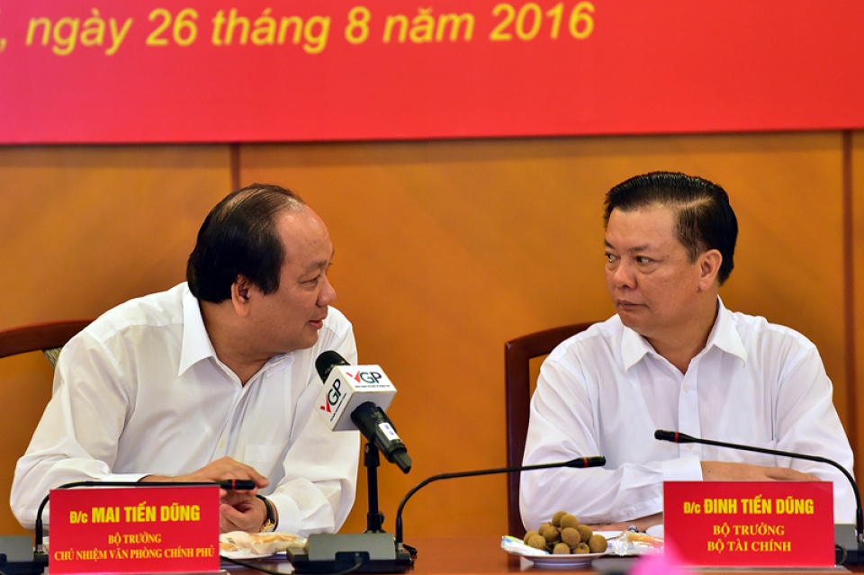 to cong tac cua thu tuong khong day viec len chinh phu thu tuong