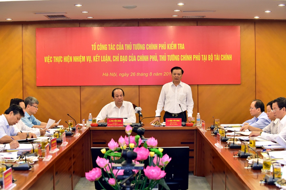 to cong tac cua thu tuong khong day viec len chinh phu thu tuong