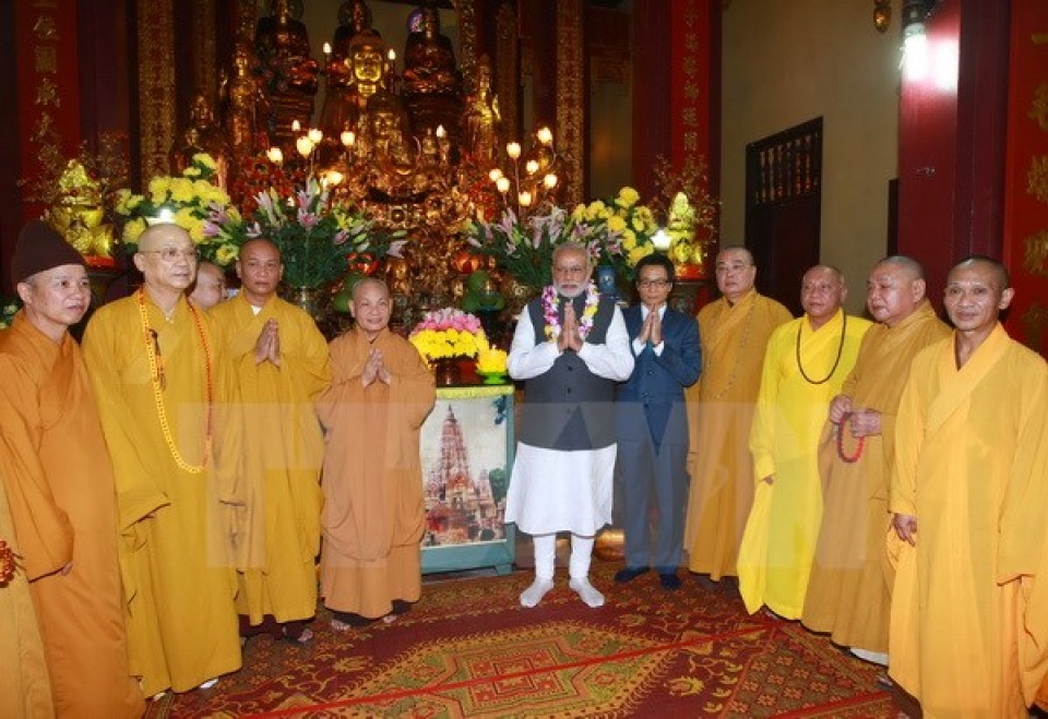 phat giao luon la cau noi quan trong trong tinh huu nghi an viet