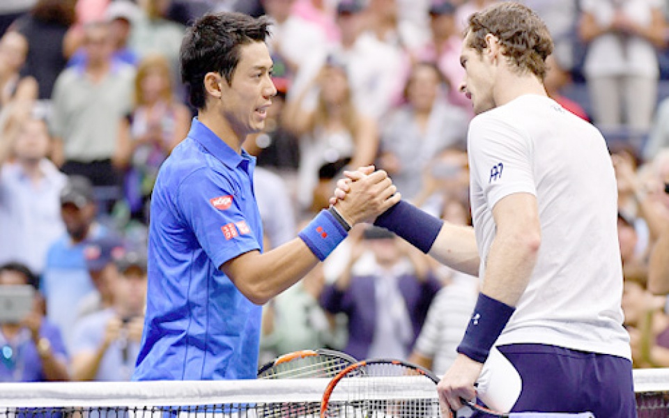 diem tin the thao sang 89 murray thua nishikori o tu ket us open