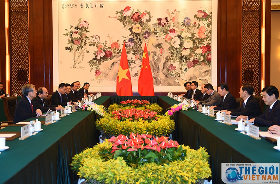 Thủ tướng Nguyễn Xuân Phúc tiếp Phó Thủ tướng Trung Quốc Trương Cao Lệ thu tuong nguyen xuan phuc hoi kien pho thu tuong trung quoc truong cao le