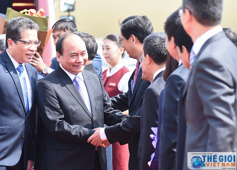 Thủ tướng Nguyễn Xuân Phúc thăm chính thức Trung Quốc thu tuong nguyen xuan phuc tham chinh thuc trung quoc