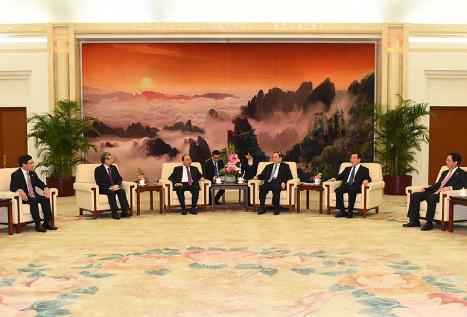 Thủ tướng Nguyễn Xuân Phúc tiếp hai nhà lãnh đạo Trung Quốc thu tuong nguyen xuan phuc tiep hai nha lanh dao trung quoc