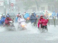 thoi tiet hom nay ha noi va bac bo co mua nhe nam bo co mua rao