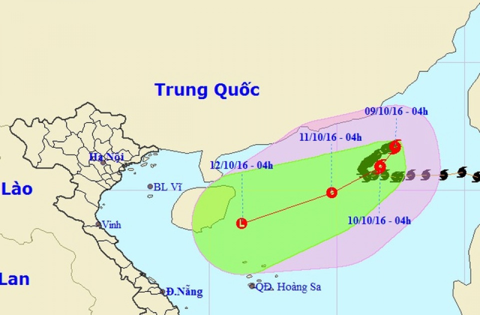 bao so 6 gan hong kong trung quoc tiep tuc doi huong