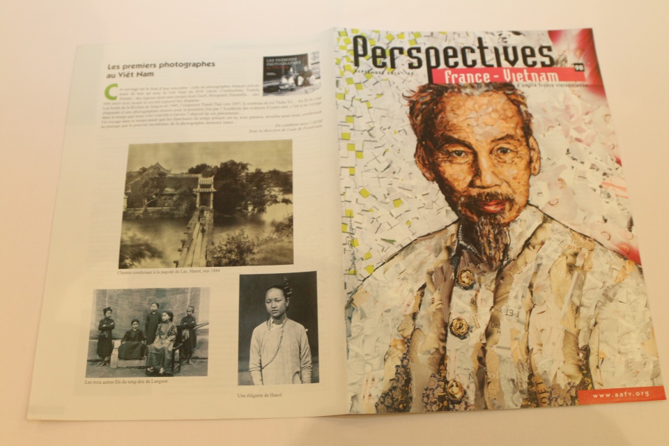 mot nghe sy algeria sang tac tranh chan dung chu tich ho chi minh