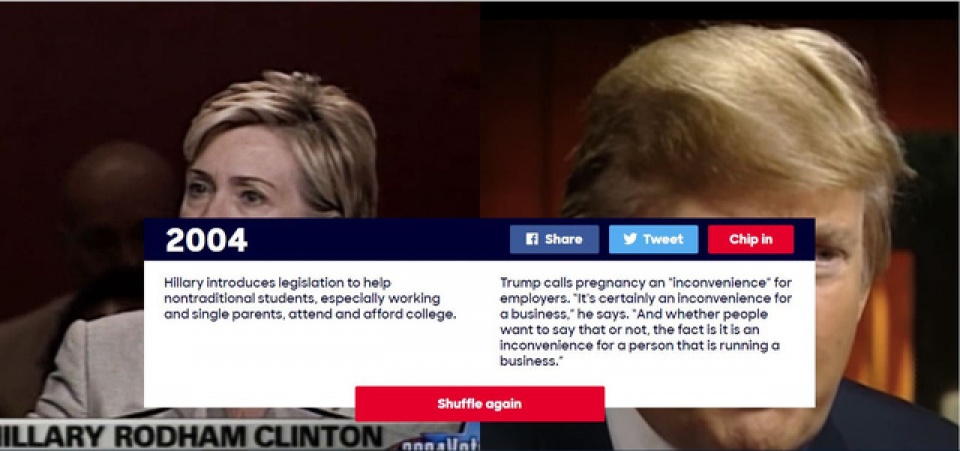 ba clinton tung chieu doc truoc them cuoc tranh luan cuoi cung voi ong trump