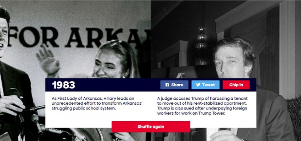 ba clinton tung chieu doc truoc them cuoc tranh luan cuoi cung voi ong trump