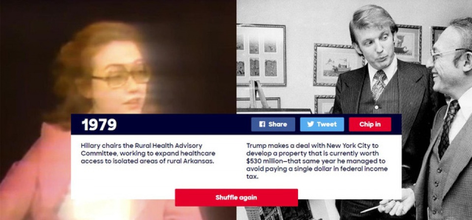 ba clinton tung chieu doc truoc them cuoc tranh luan cuoi cung voi ong trump