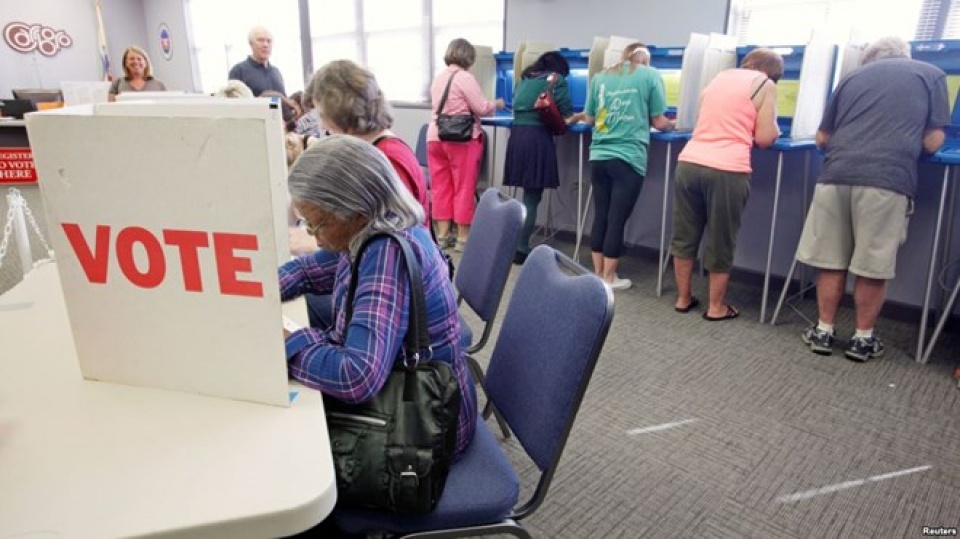 hang tram quan sat vien quoc te se giam sat bau cu tong thong my