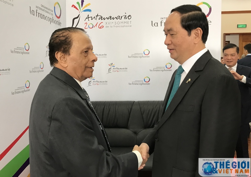 chu tich nuoc tran dai quang tiep xuc song phuong voi lanh dao cac nuoc to chuc phap ngu