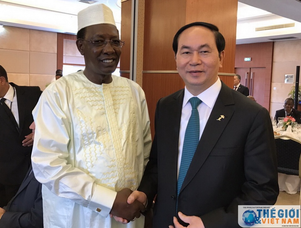 chu tich nuoc tran dai quang tiep xuc song phuong voi lanh dao cac nuoc to chuc phap ngu