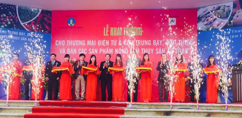 Khai trương Chợ thương mại điện tử nông lâm thủy sản Việt Nam khai truong cho thuong mai dien tu nong lam thuy san viet nam