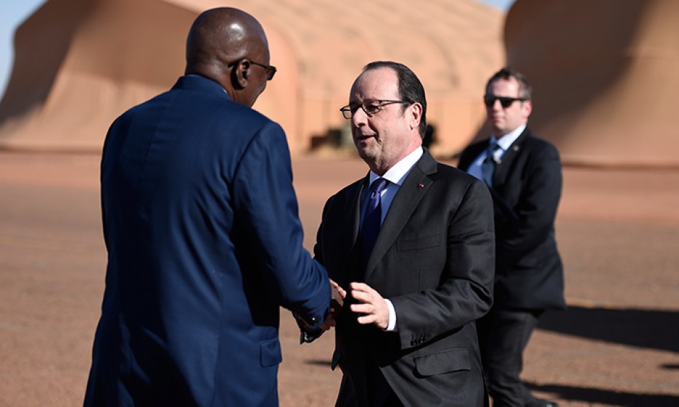 Pháp tăng cường huấn luyện quân sự cho châu Phi phap tang cuong huan luyen quan su cho chau phi