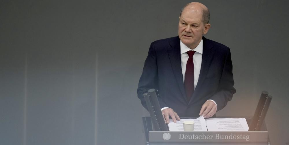 Thủ tướng Đức Scholz khẳng định nước này sẽ tăng chi tiêu quốc phòng từ năm nay. (Nguồn: AP)