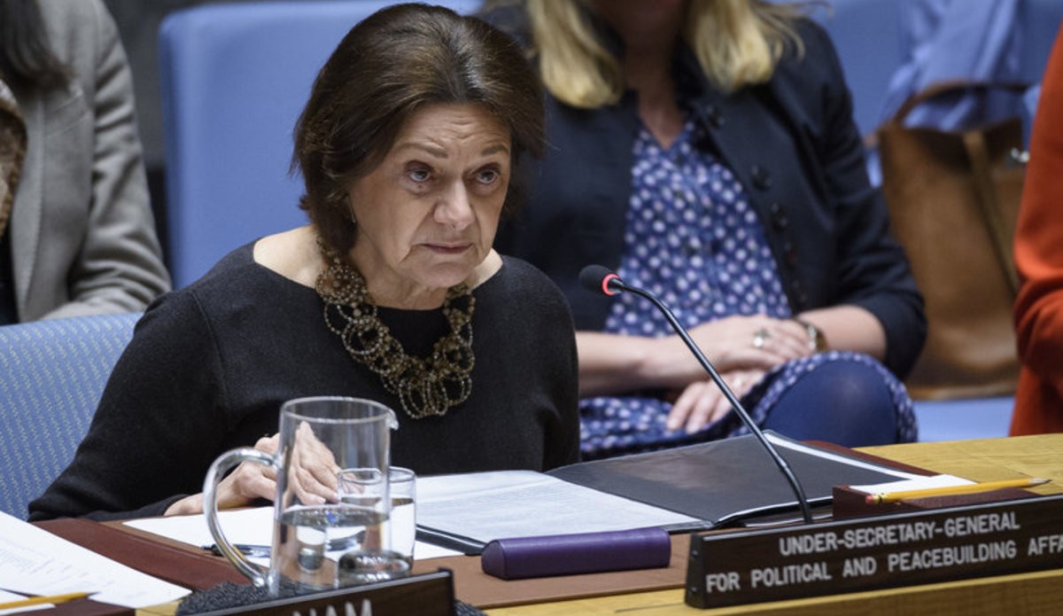 Bà Rosemary DiCarlo kêu gọi tất cả các bên cùng IAEA đảm bảo an toàn cho các cơ sở hạt nhân ở Ukraine. (Nguồn: Dppa)
