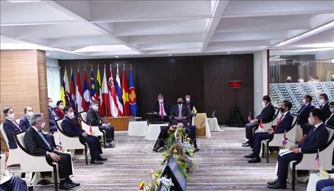 Thủ tướng Phạm Minh Chính tại Hội nghị các Nhà lãnh đạo ASEAN: Thúc đẩy triển khai các định hướng hợp tác