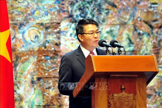 Đại sứ Việt Nam tại Cuba Lê Thanh Tùng. (Nguồn: TTXVN) Đại sứ Việt Nam tại Cuba Lê Thanh Tùng. (Nguồn: TTXVN)