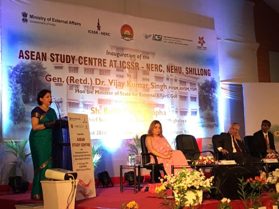Ra mắt Trung tâm Nghiên cứu ASEAN tại Shillong ra mat trung tam nghien cuu asean tai shillong