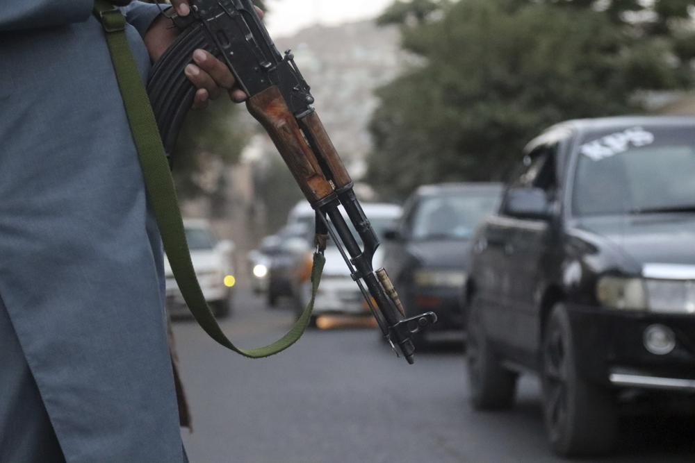 Lực lượng Taliban tuần tra ở Kabul, Afghanistan.