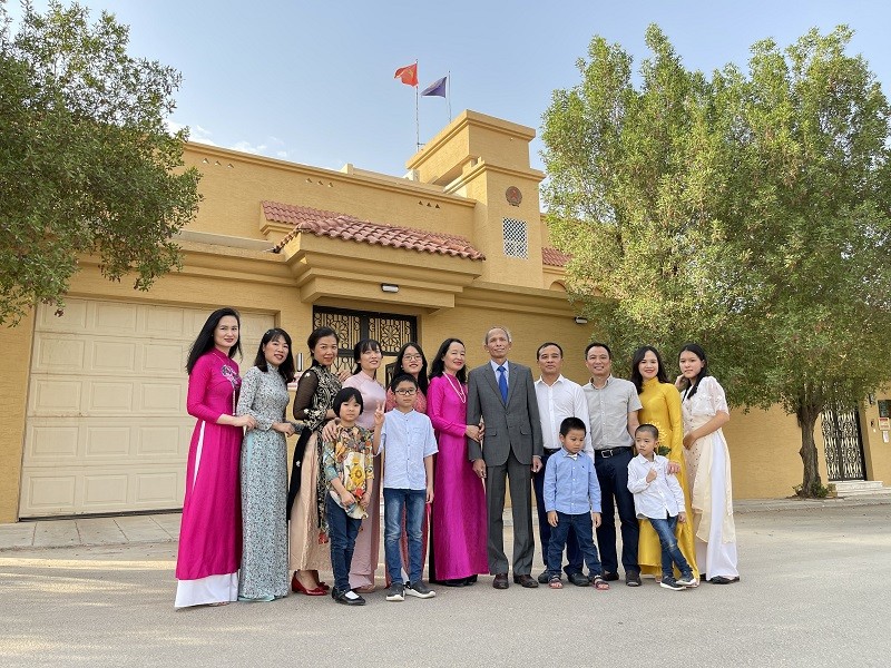 Đại sứ quán Việt Nam tại Saudi Arabia chào mừng Quốc khánh và ngày thành lập Ngành