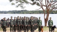 Diễn tập cứu hộ, cứu nạn lần đầu tiên giữa quân đội 3 nước Lào-Việt Nam-Campuchia