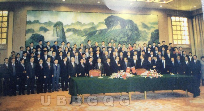 Lễ ký biên bản Vòng III giữa Việt Nam và Trung Quốc về hợp tác nghề cá trong Vịnh Bắc Bộ