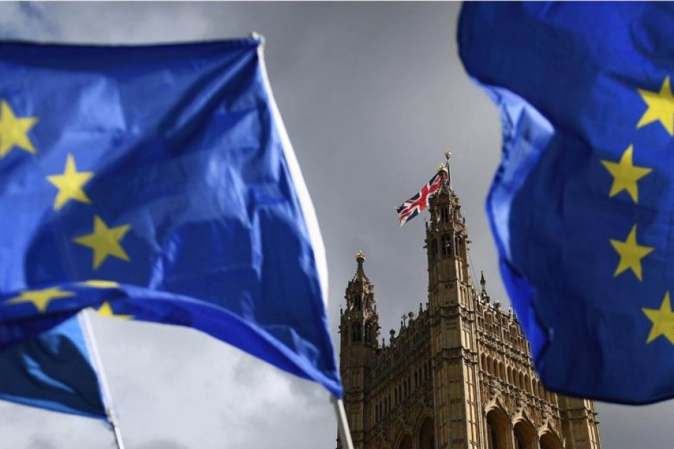 Quốc hội Anh thông qua dự luật rút khỏi EU quoc hoi anh thong qua du luat rut khoi eu