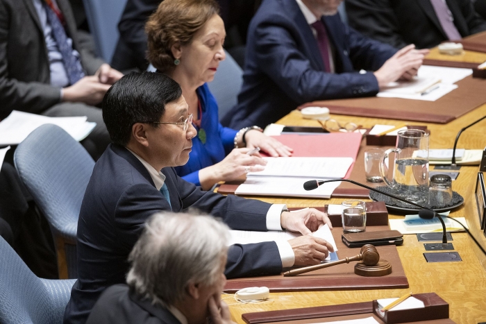 Phát biểu của Phó Thủ tướng Phạm Bình Minh tại phiên thảo luận mở của Hội đồng Bảo an phat bieu cua pho thu tuong pham binh minh tai phien thao luan mo cua hoi dong bao an