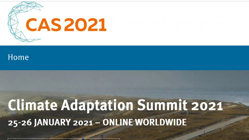Hội nghị Thượng đỉnh về Thích ứng với biến đổi khí hậu năm 2021 (CAS 2021) được Hà Lan đăng cai tổ chứ