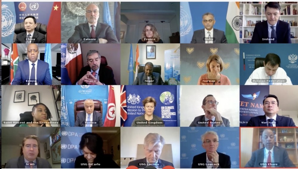 Hội đồng Bảo an Liên hợp quốc (HĐBA LHQ) đã họp trực tuyến, nghe báo cáo về tình hình thực hiện Nghị quyết 2532 về Đại dịch Covid-19. 