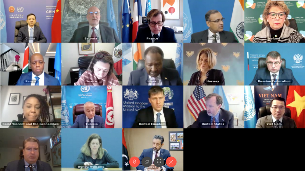 Hội đồng Bảo an Liên hợp quốc (HĐBA LHQ) đã họp trực tuyến công khai về tình hình Libya và hoạt động của Phái bộ Hỗ trợ của LHQ tại Libya (UNSMIL). 