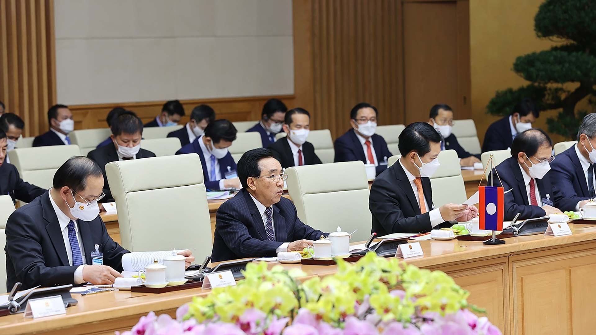 Kỳ họp lần thứ 44 Ủy ban liên Chính phủ Việt Nam-Lào Kỳ họp lần thứ 44 Ủy ban liên Chính phủ Việt Nam-Lào