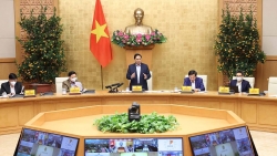 Thủ tướng Phạm Minh Chính họp trực tuyến với 63 tỉnh, thành phố về công tác phòng, chống dịch Covid-19