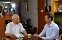 Sở Ngoại vụ TP. Hồ Chí Minh thăm gia đình cố Bộ trưởng Ngoại giao Ung Văn Khiêm