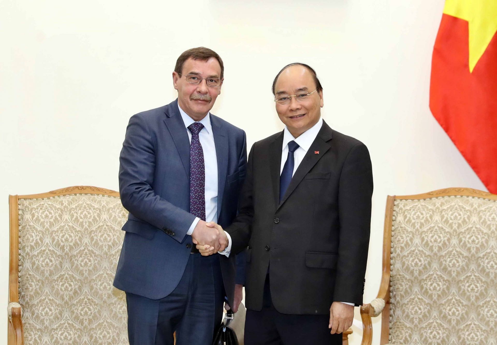 Thủ tướng Nguyễn Xuân Phúc tiếp Chủ tịch Cơ quan Chống tham nhũng LB Nga thu tuong nguyen xuan phuc tiep chu tich co quan chong tham nhung lien bang nga