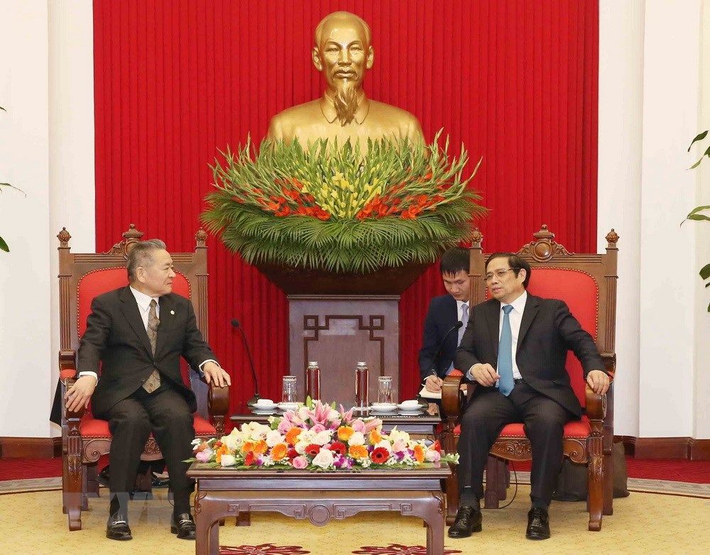 doan dai bieu dang cong san nhat ban tham viet nam