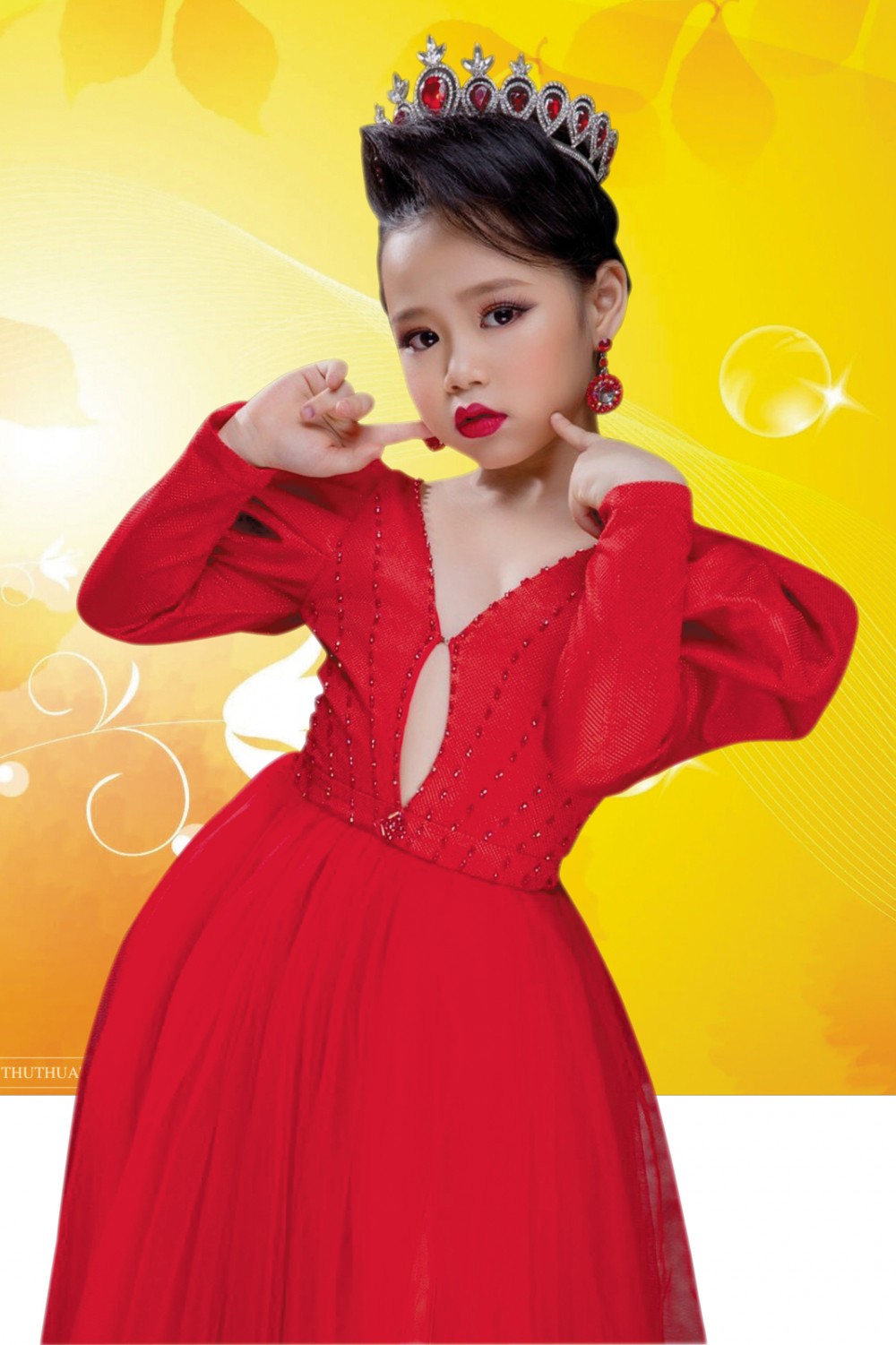 Á hậu nhí Thế giới Trần Thị Hoàng Vân