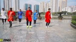 Những chàng trai Ấn Độ mặc áo dài, nhảy zumba bài hát Việt