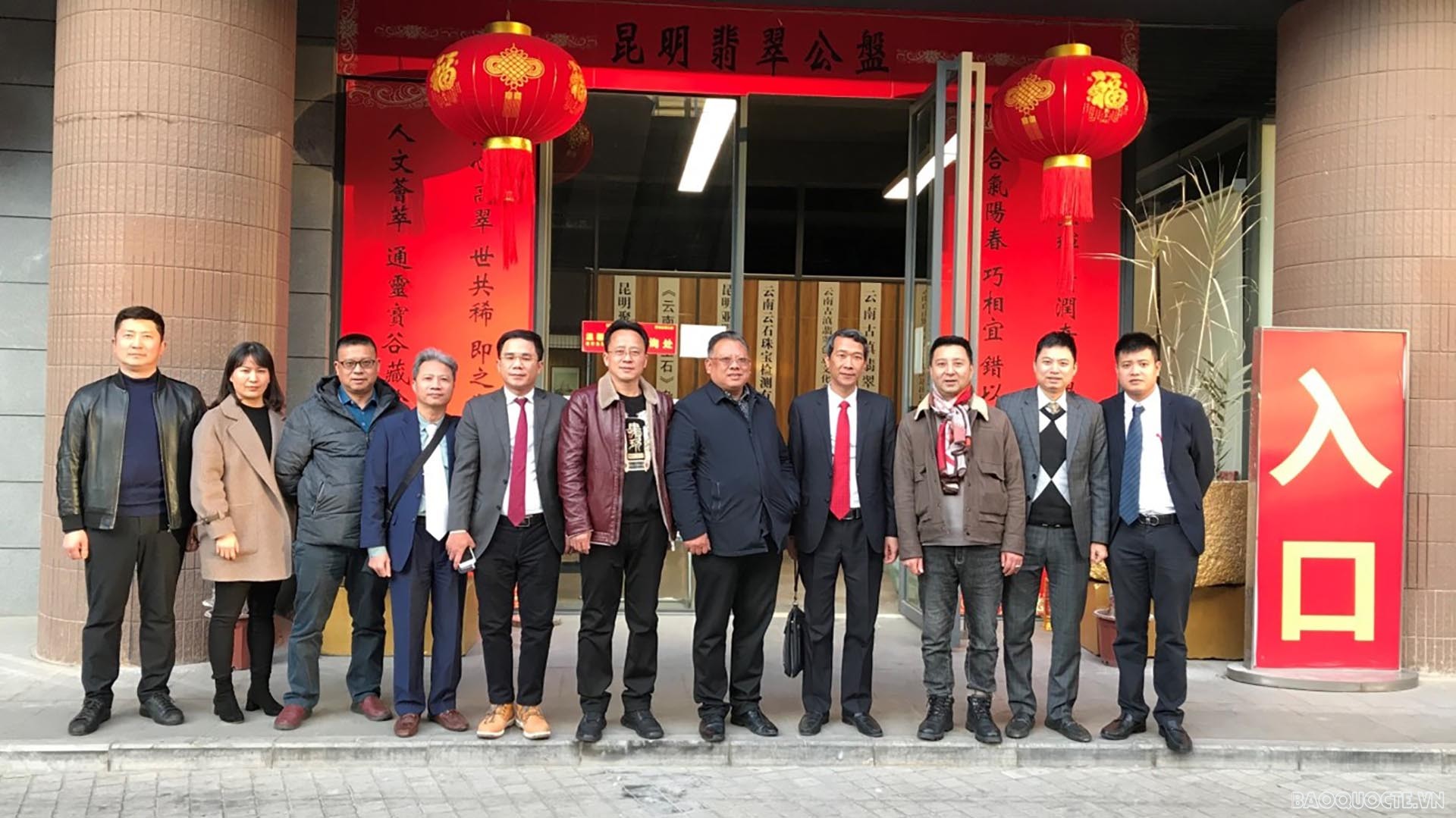 Đoàn Tổng Lãnh sự quán Việt Nam tại Côn Minh khảo sát Hiệp hội doanh nghiệp Sơn Đông tại tỉnh Vân Nam