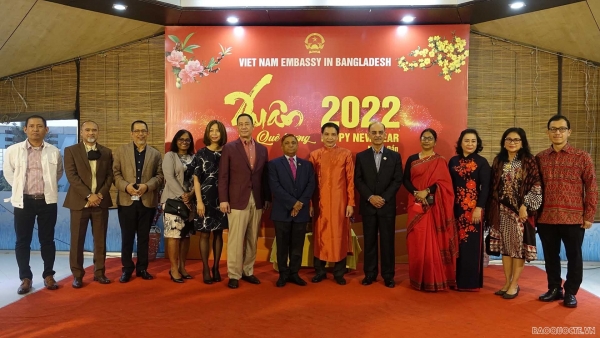 Đại sứ quán Việt Nam tại Bangladesh tổ chức Tết cộng đồng nhân dịp Xuân Nhâm Dần