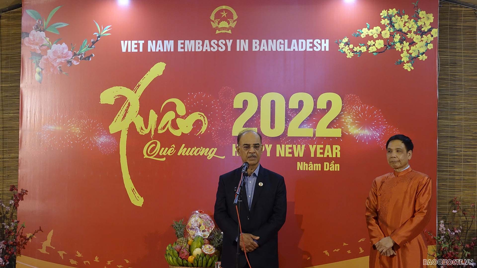 Đại sứ quán Việt Nam tại Bangladesh tổ chức Tết cộng đồng nhân dịp Xuân Nhâm Dần