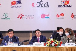Thủ tướng Phạm Minh Chính dự phiên cấp cao Diễn đàn Doanh nghiệp Việt Nam thường niên