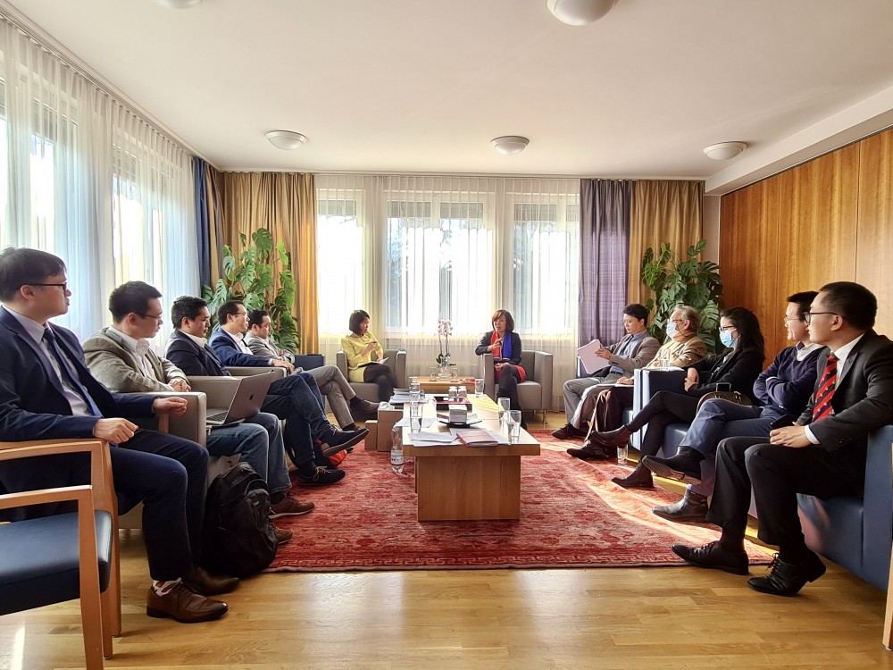 lễ ra mắt Hội nhịp cầu kinh doanh Việt Nam-Thụy Sỹ