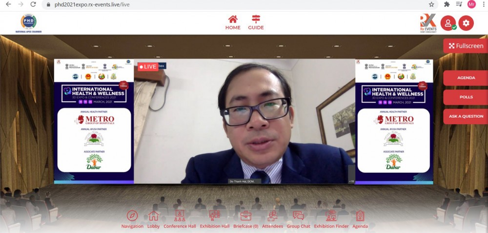 Việt Nam tham dự hội chợ quốc tế về y tế và chăm sóc sức khỏe tại Ấn Độ