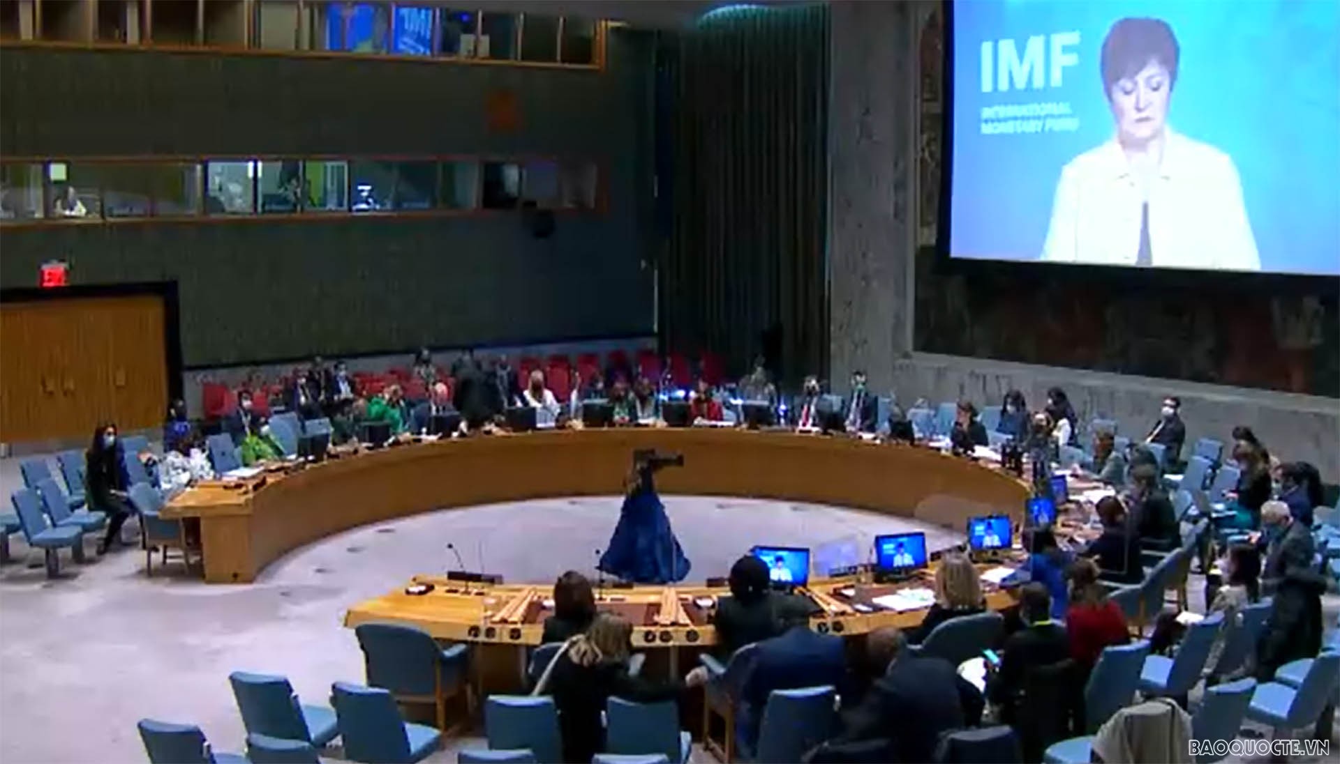 Hội đồng Bảo an Liên hợp quốc thảo luận mở về chủ đề thúc đẩy chương trình nghị sự phụ nữ, hòa bình và an ninh.