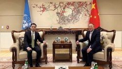 Đại sứ Đặng Hoàng Giang chào xã giao Đại sứ, Trưởng Phái đoàn Trung Quốc